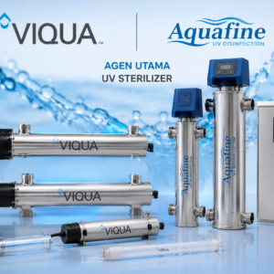 Melalui Stasiun Filter Indonesia, tersedia solusi ultraviolet water disinfection dari Viqua dan Aquafine untuk berbagai kebutuhan pengolahan air di Indonesia. Sebagai agen utama dan supplier UV sterilizer, Stasiun Filter Indonesia menyediakan unit UV lengkap, replacement lamp, quartz sleeve, ballast, hingga sistem pendukung water treatment lainnya untuk memastikan kualitas air tetap steril, aman, dan sesuai kebutuhan aplikasi.