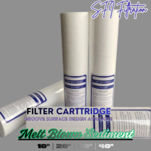 PP Melt Blown Filter Cartridge untuk Water Treatment, RO Pretreatment & Industrial Filtration