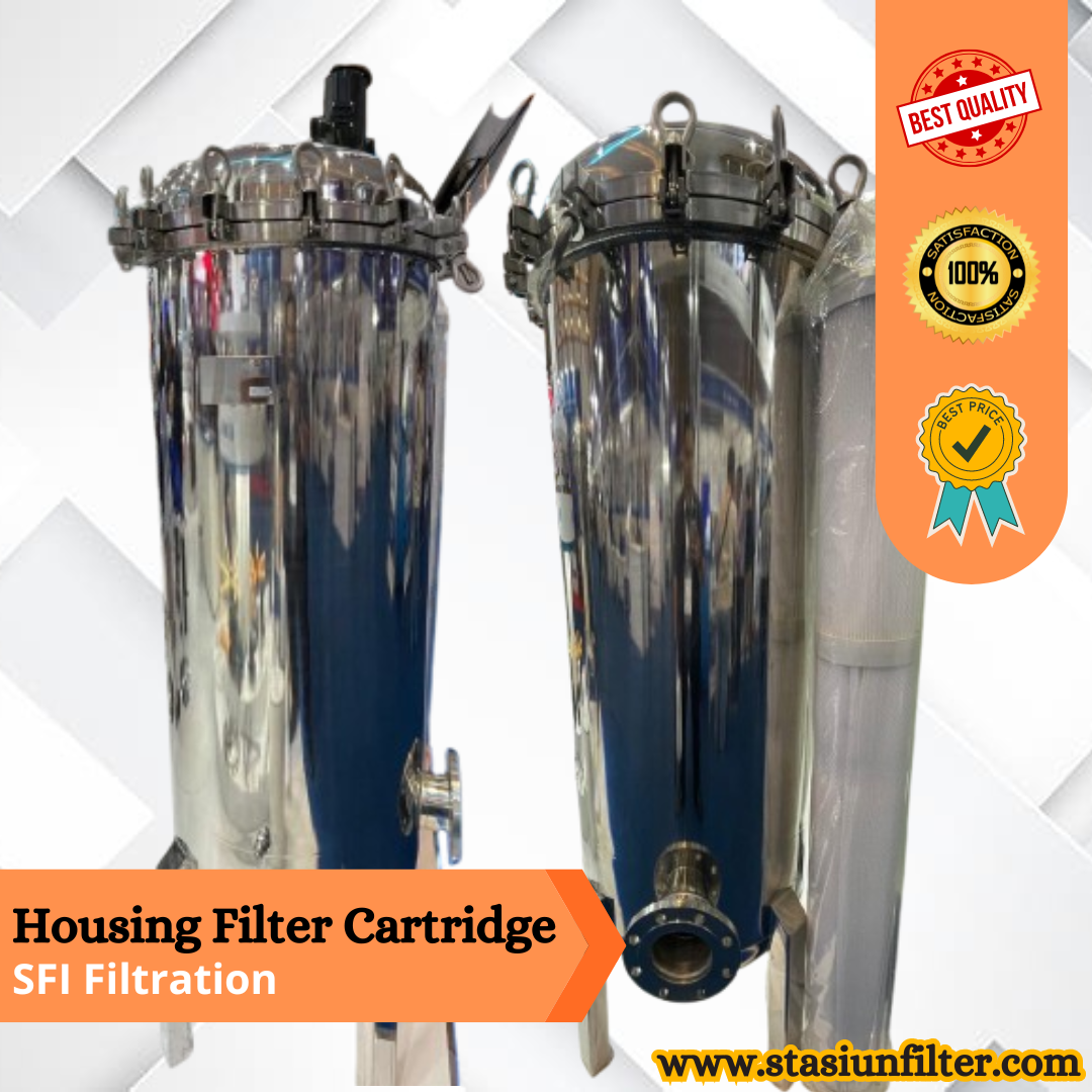 Stainless Steel Housing Multi Cartridge Filter STASIUN FILTER INDONESIA fast response +62 812-9285-8899 Trust the water filter expert’s Email : sales@stasiunfilter.com stock terlengkap dan harga terbaik.
