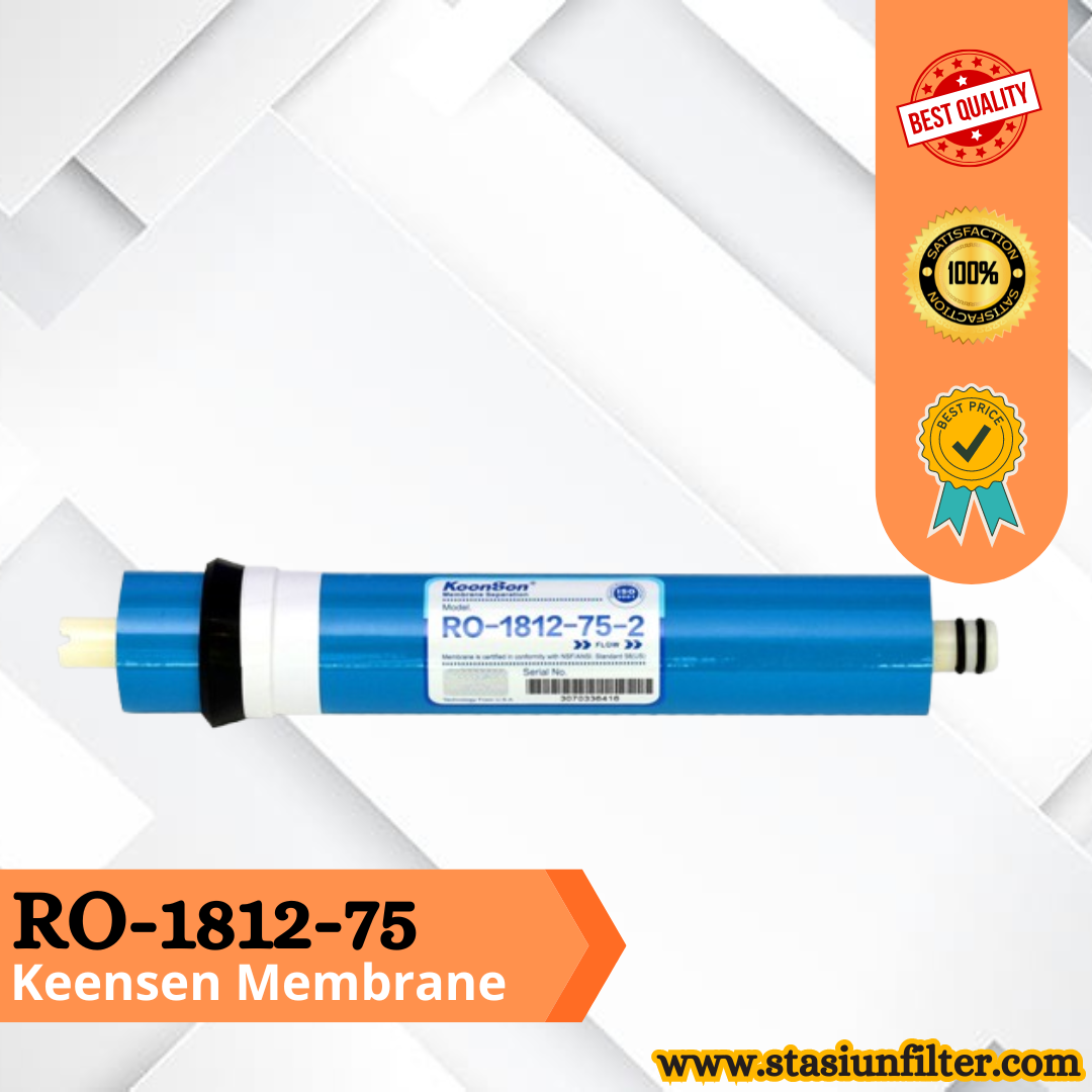 Keensen RO-1812-75 RO Membrane STASIUN FILTER INDONESIA fast response +62 812-9285-8899 Trust the water filter expert’s Email : sales@stasiunfilter.com stock barang terlengkap dengan harga terbaik.