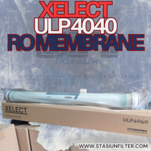 Xelect ULP 4040 RO Membrane 2600 GPD STASIUN FILTER INDONESIA fast response +62 812-9285-8899 Trust the water filter expert’s Email : sales@stasiunfilter.com stock terlengkap dan harga terbaik.