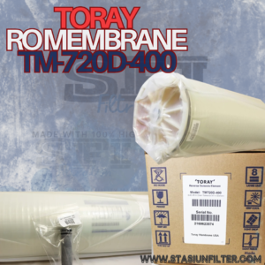 Toray TM820C-400 Sea Water RO Membrane STASIUN FILTER INDONESIA fast response +62 812 9285 8899 Trust the water filter expert’s Email : sales@stasiunfilter.com Pastikan produk yang anda dapatkan adalah asli dari SFI Filtration dengan harga dan kualitas terbaik.