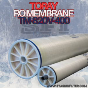 Toray TM820V-400 Low Energy SWRO Membrane STASIUN FILTER INDONESIA fast response +62 812 9285 8899 Trust the water filter expert’s Email : sales@stasiunfilter.com Pastikan produk yang anda dapatkan adalah asli dari SFI Filtration dengan harga dan kualitas terbaik.