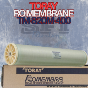 Toray TM820M-400 Sea Water RO Membrane STASIUN FILTER INDONESIA fast response +62 812 9285 8899 Trust the water filter expert’s Email : sales@stasiunfilter.com Pastikan produk yang anda dapatkan adalah asli dari SFI Filtration dengan harga dan kualitas terbaik.